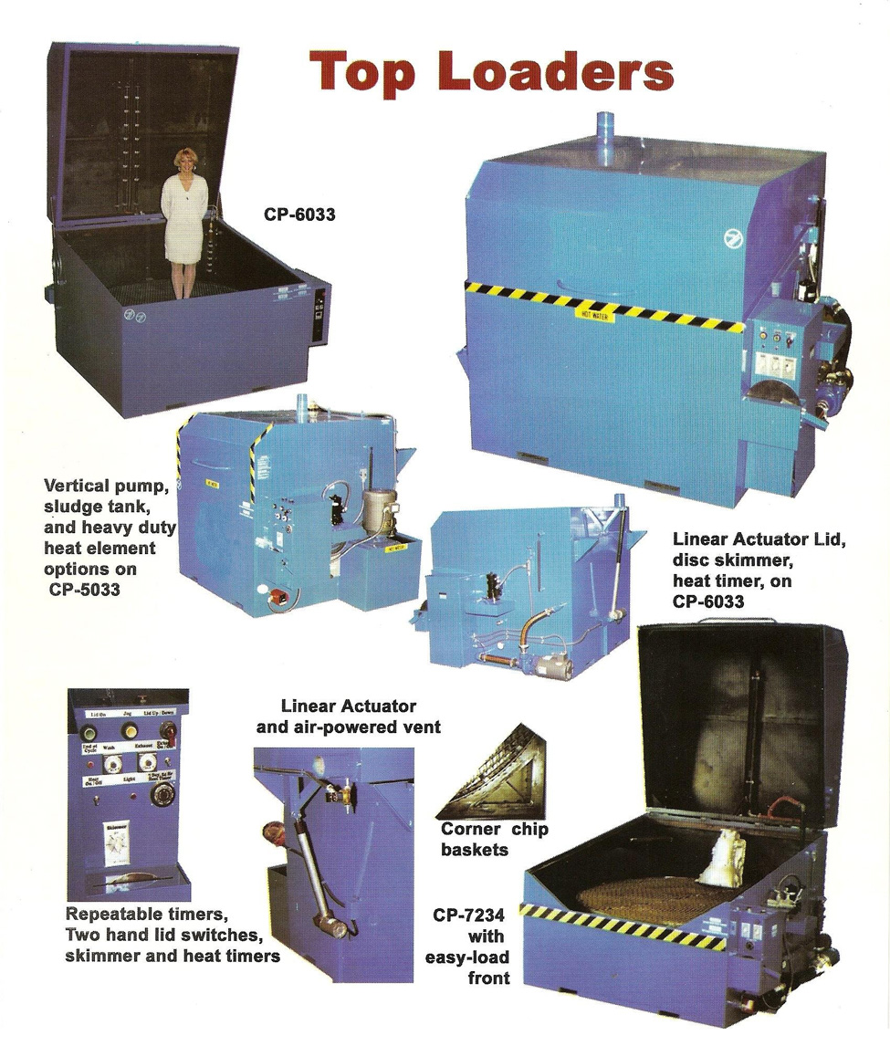 Top Loading Parts Washers